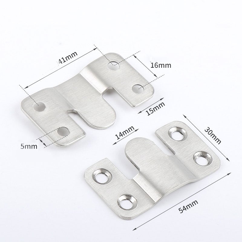 (🔥Last Day Promotion)Stainless Steel Interlock Hanging Buckle